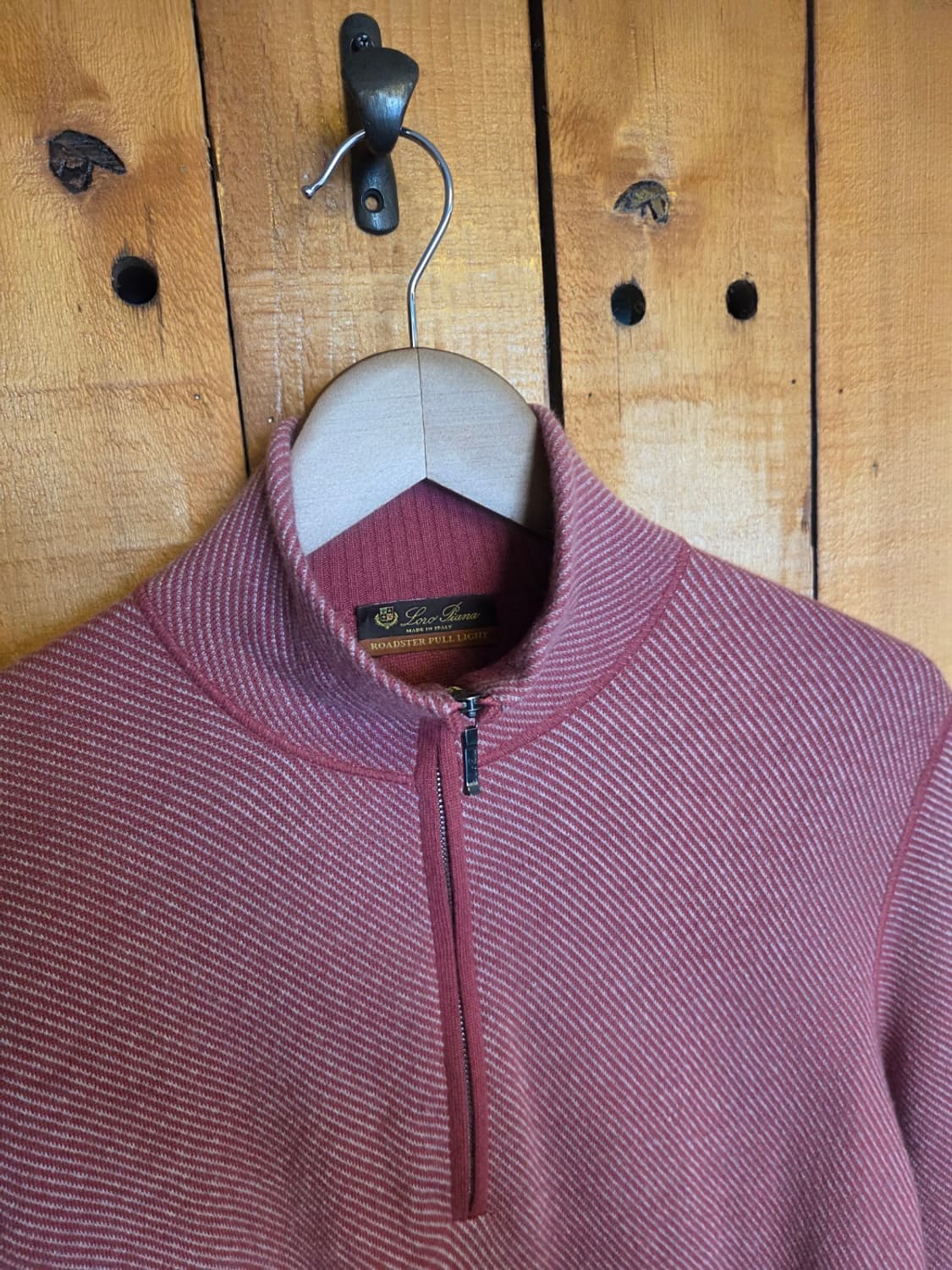 로로피아나 로드스터 캐시미어 짚업니트 상품이미지2