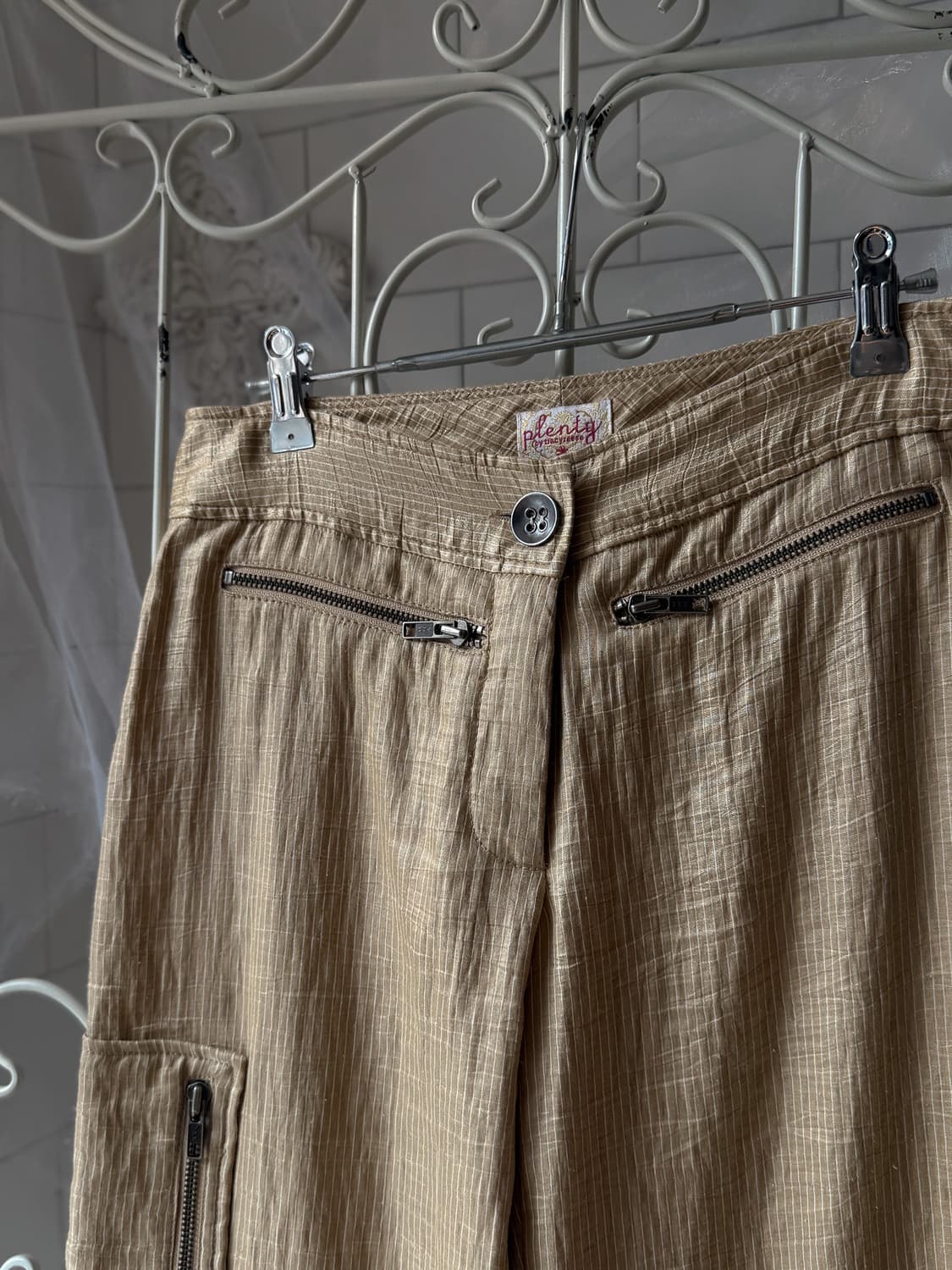  Striped Zipper Pants 0359 상품이미지2