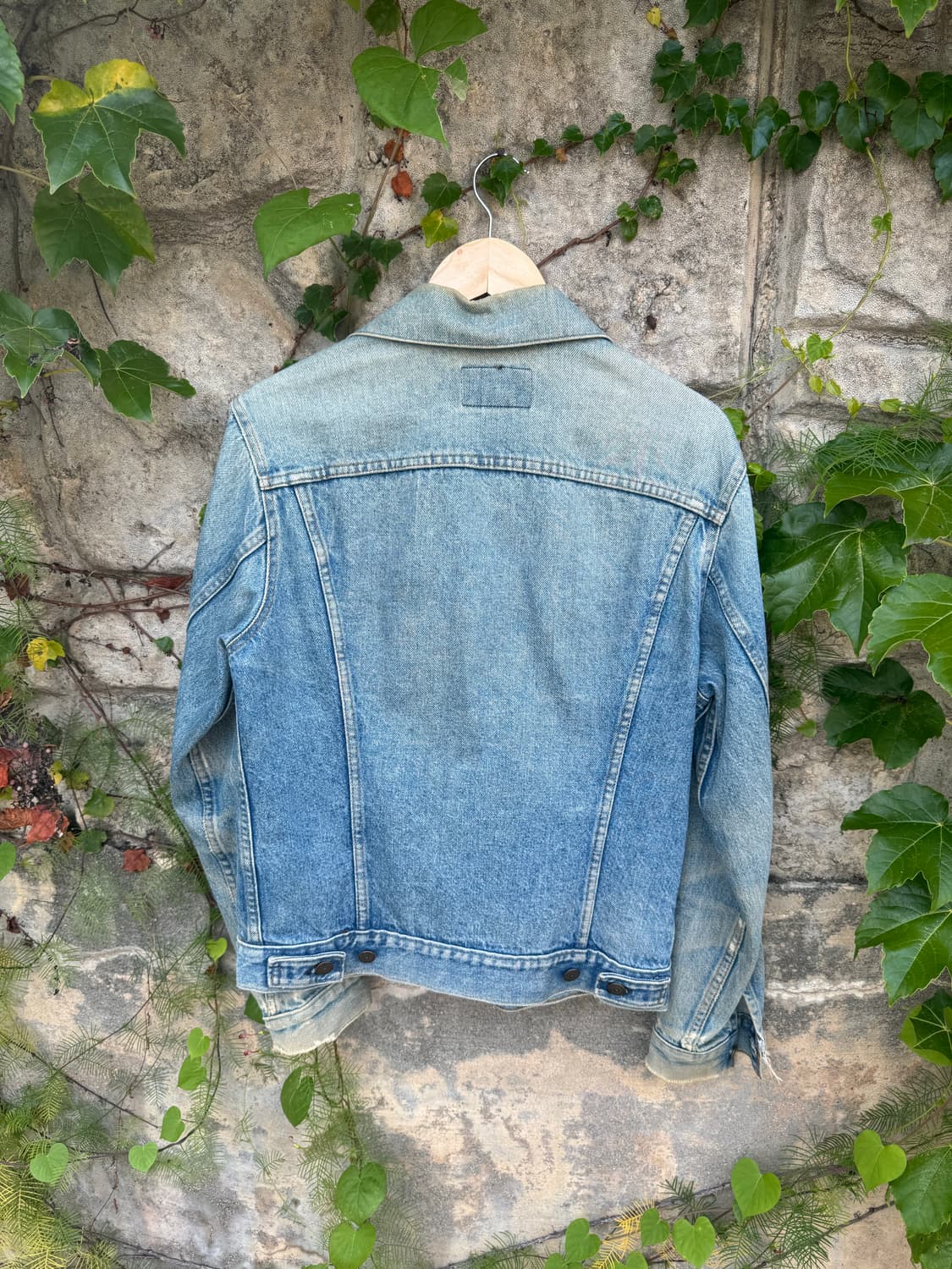 80s levis 리바이스 하드 페이딩 3rd 데님 트러커 자켓 usa 상품이미지2