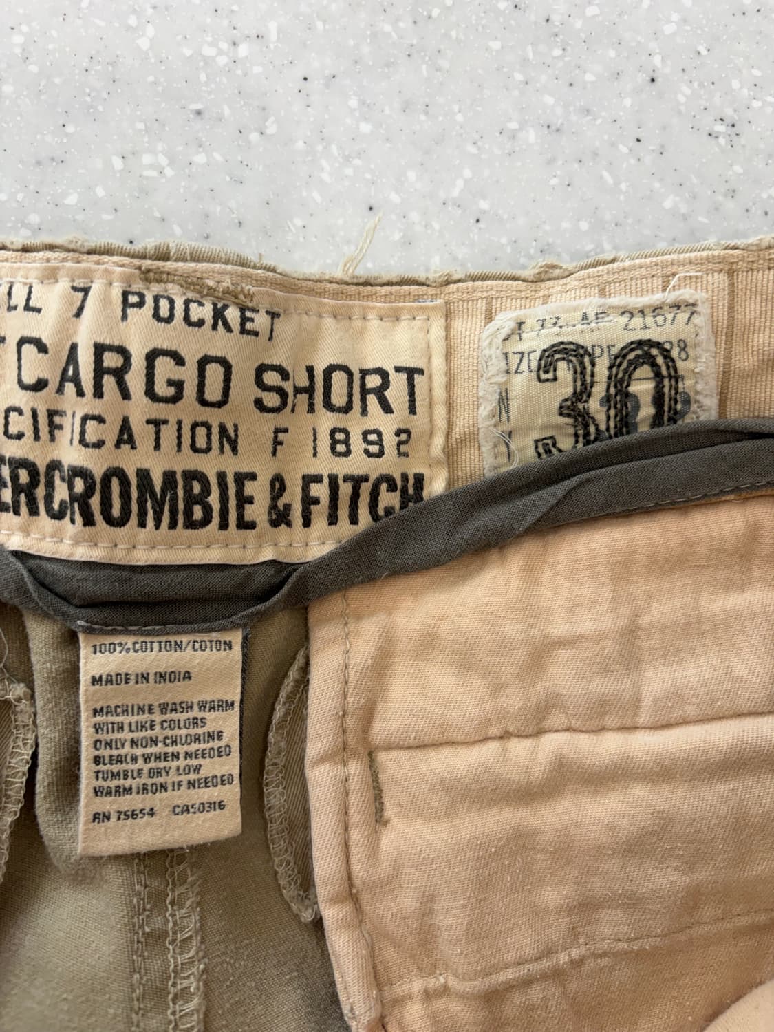 344. 아베크롬비 카고쇼츠 상품이미지3