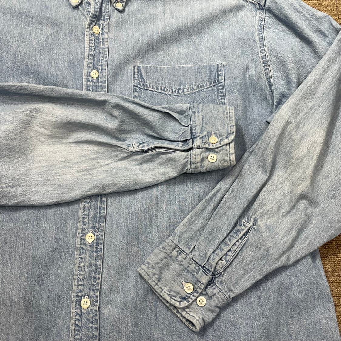 (L) 90s Gap 올드 갭 데님 셔츠 상품이미지6