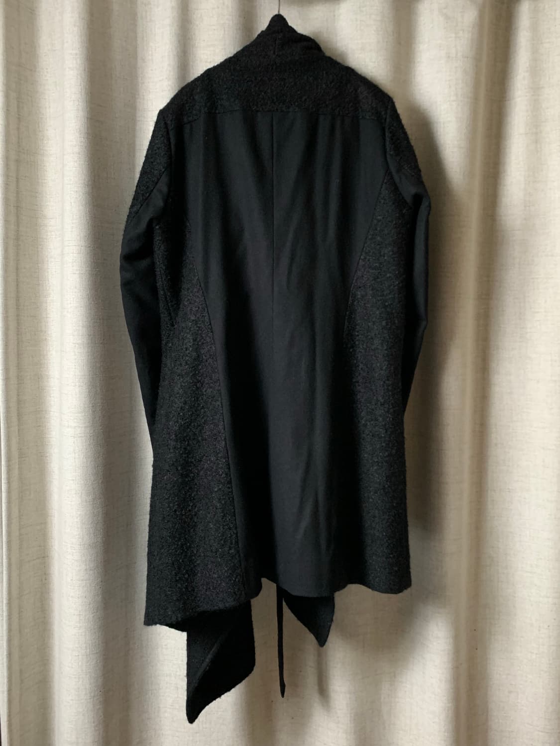 Julius 12fw 드레이프 울 코트 상품이미지3