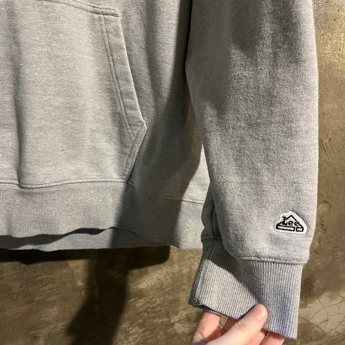 리 LEE 풀오버 후디 상품이미지3