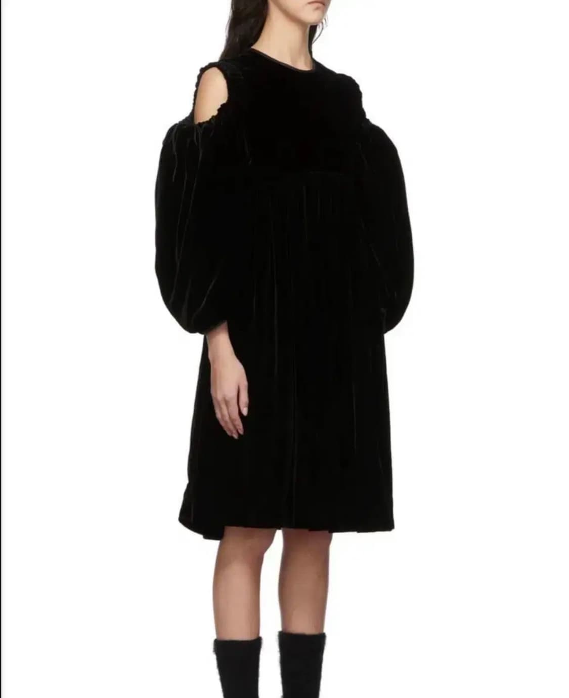 세실리아반센 벨벳 드레스 상품이미지2