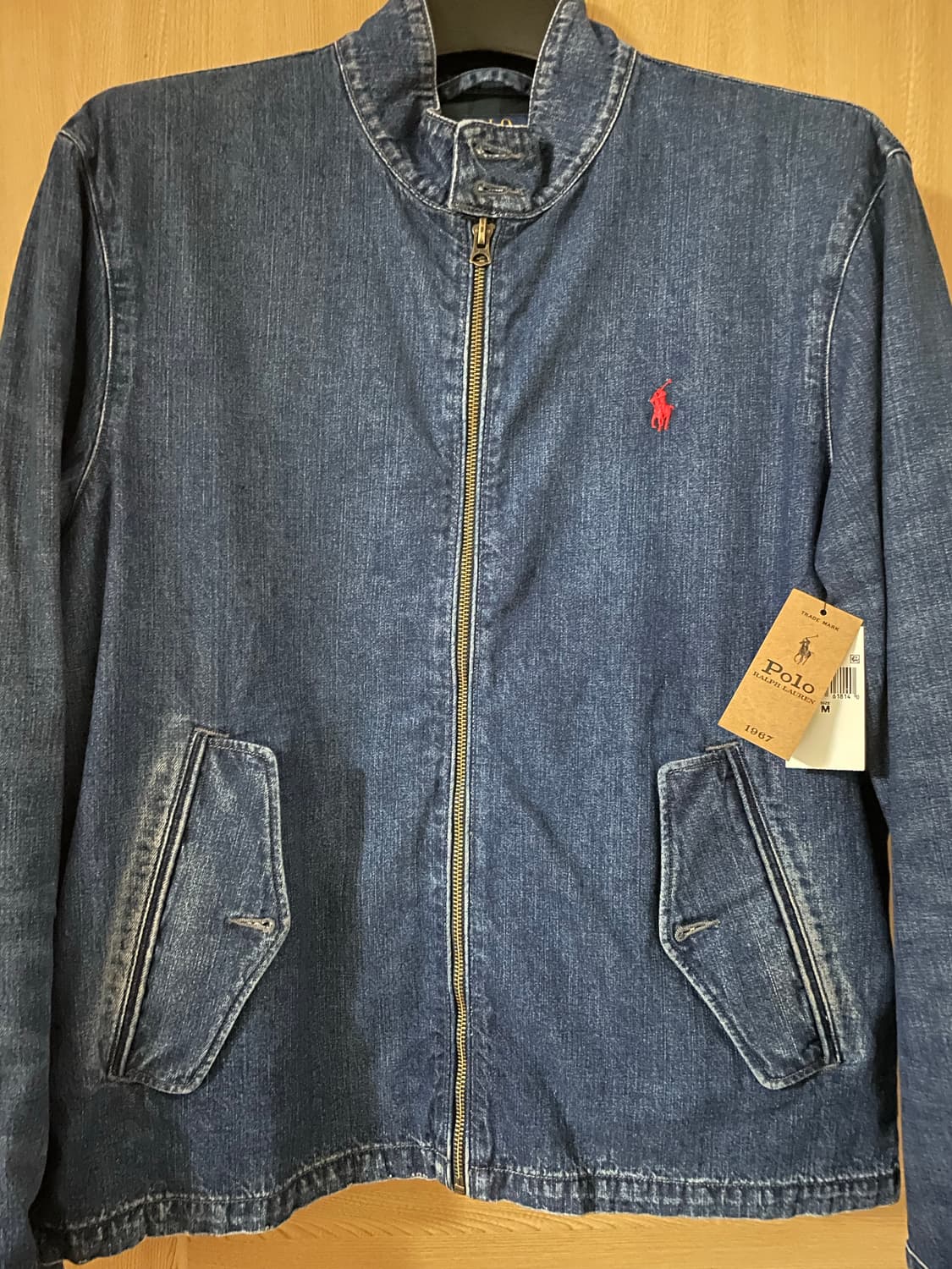 [M] [새상품] 폴로 랄프로렌 데님 해링턴 자켓 상품이미지5