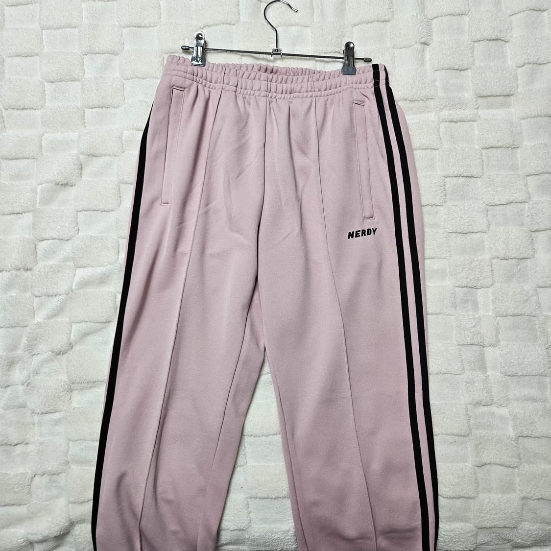 널디 엔와이 트레이닝 세트 트랙탑 져지 팬츠 셋업 핑크 M 상품이미지6