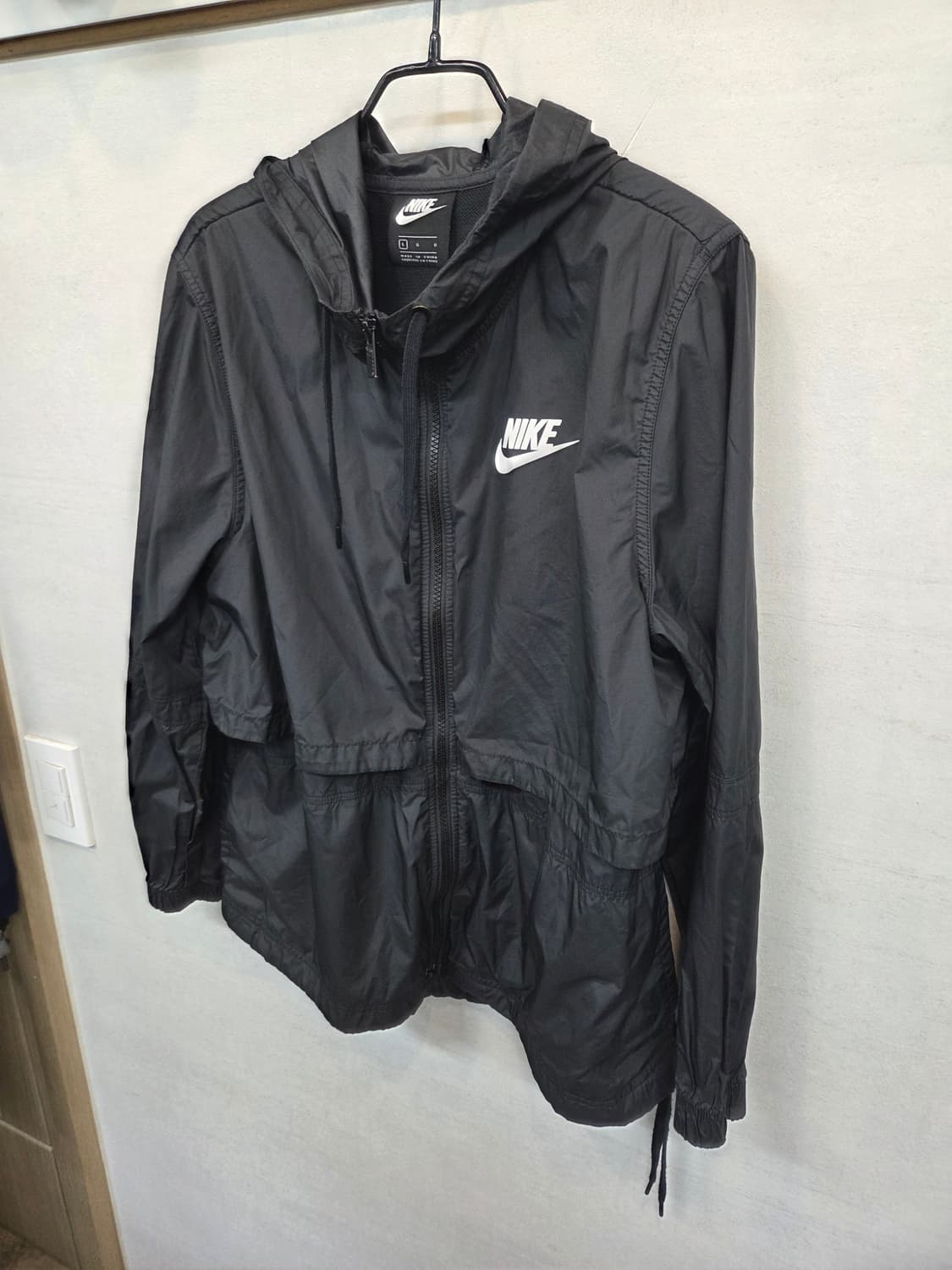 나이키 여성 에센셜 리펠 바람막이 후드자켓 L 상품이미지5