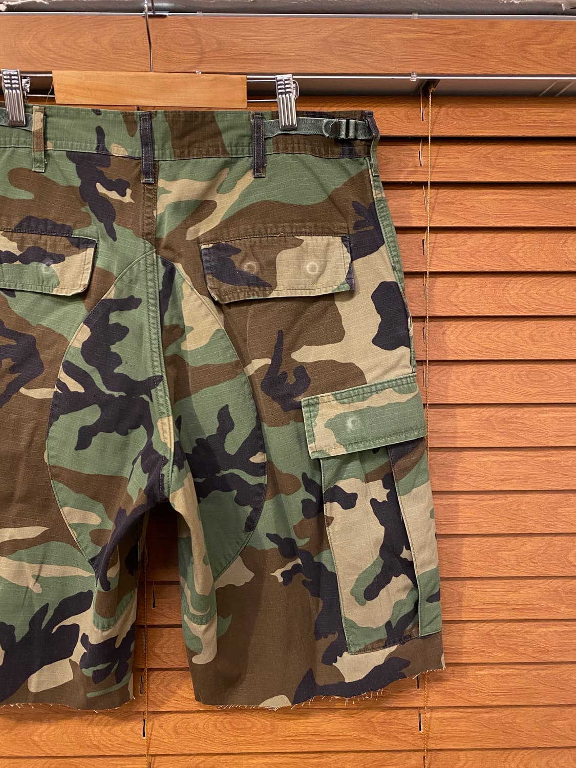 U.S ARMY BDU WOODLAND 카고 쇼츠 상품이미지2