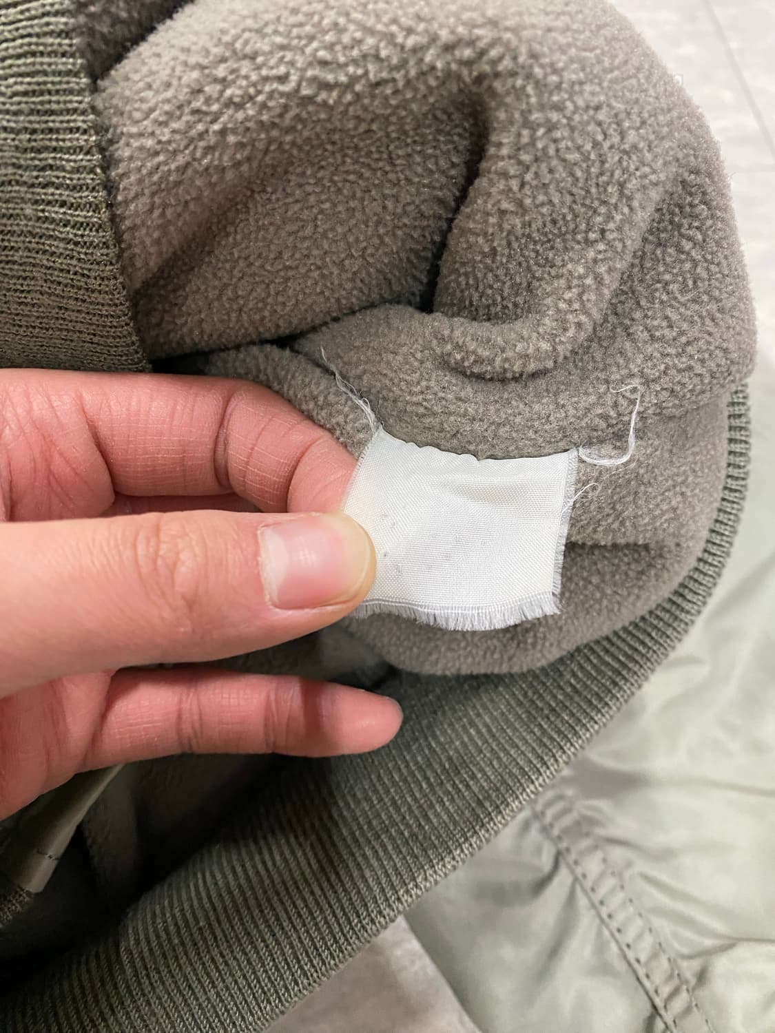 90s 알파인더스트리 FLT-45P 항공자켓 M V17 상품이미지6