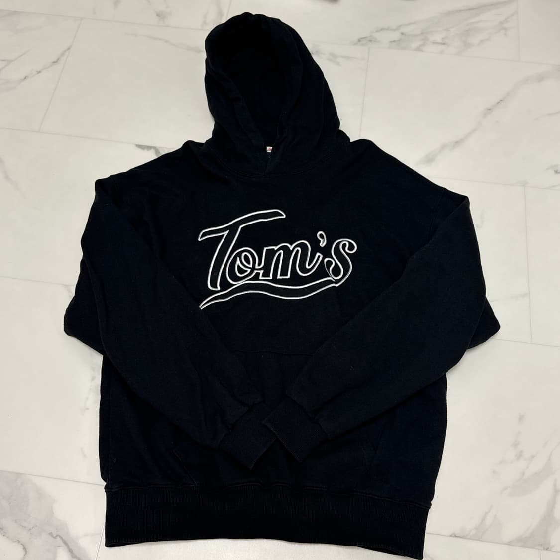 르세라핌 김채원 착용 톰스벌스데이 tbd 스프링 후드 블랙 L 상품이미지2