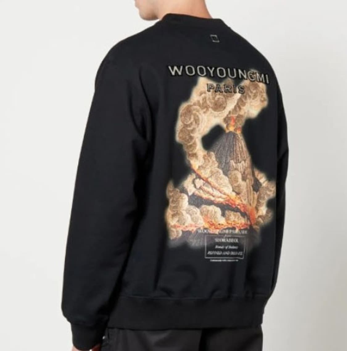 우영미 Wooyoungmi 23ss 볼케이노 오버 맨투맨 PN7585 상품이미지2