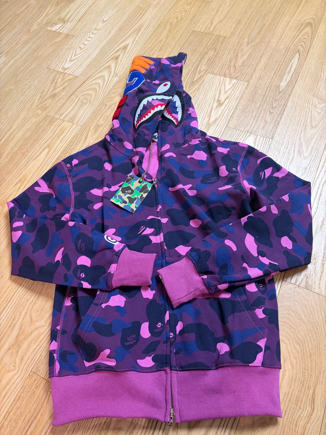 베이프 카모 후드 s 상품이미지1