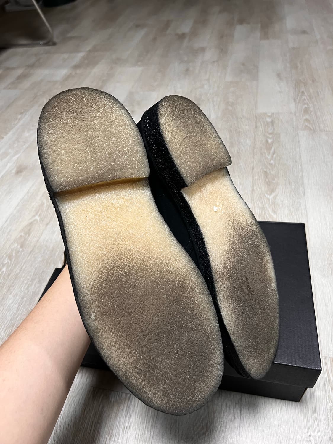 클락스 데저트부츠 블랙 uk9.5 상품이미지2