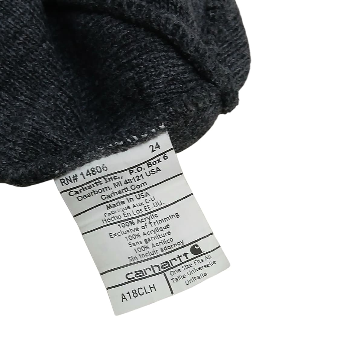Carhartt A18 Colheder Unisex Beanie Hat 상품이미지3