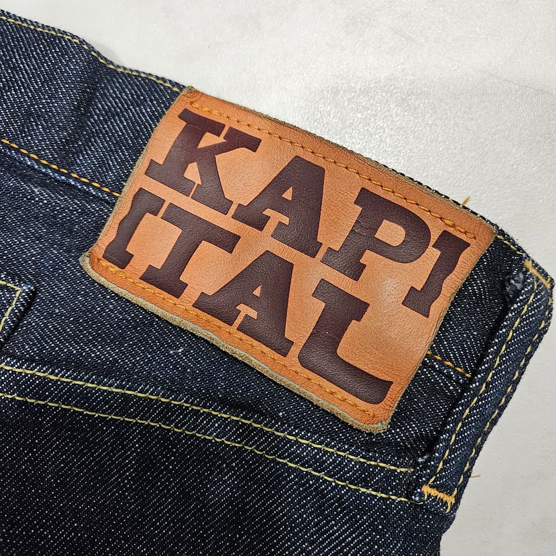 캐피탈 멕시칸 턱시도 오카길리 본 데님팬츠 34 상품이미지3