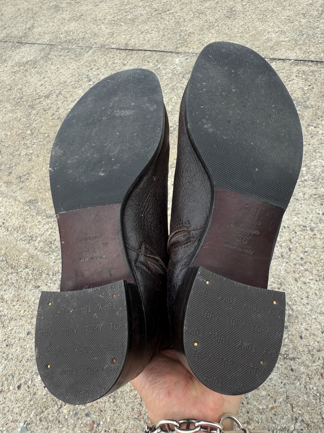 질샌더 레더 부츠 상품이미지9