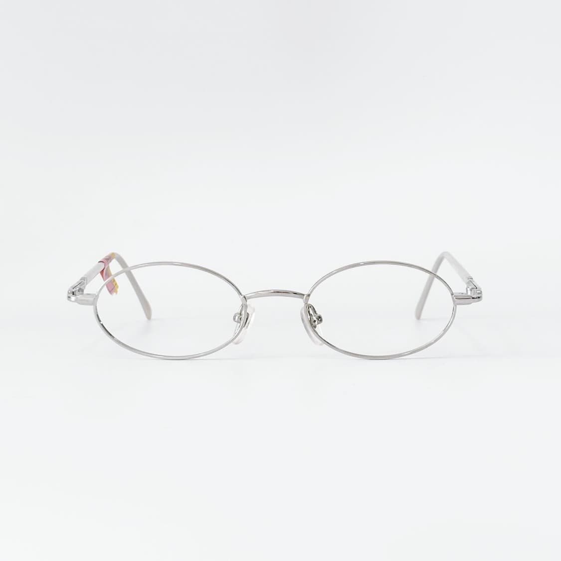 BASIC 실버 오벌 데드스탁 빈티지안경 상품이미지1