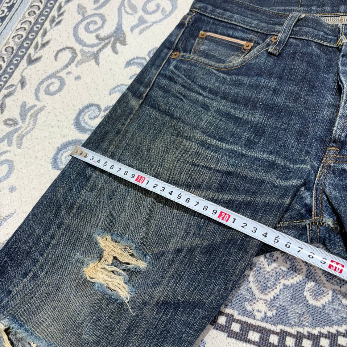 Levi’s 501 (Made in USA) 커스텀 숏 팬츠  상품이미지6