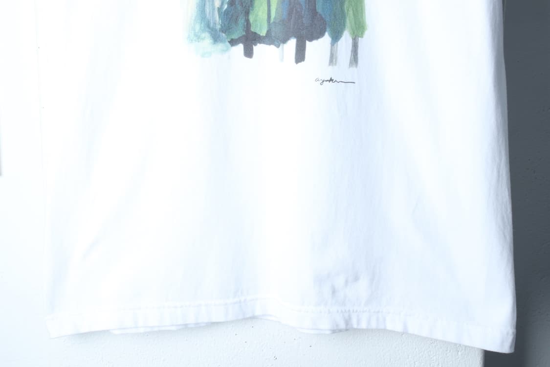 (L) 뚜누 반팔 티셔츠 아트워크 화이트 한정판-H33261 상품이미지4