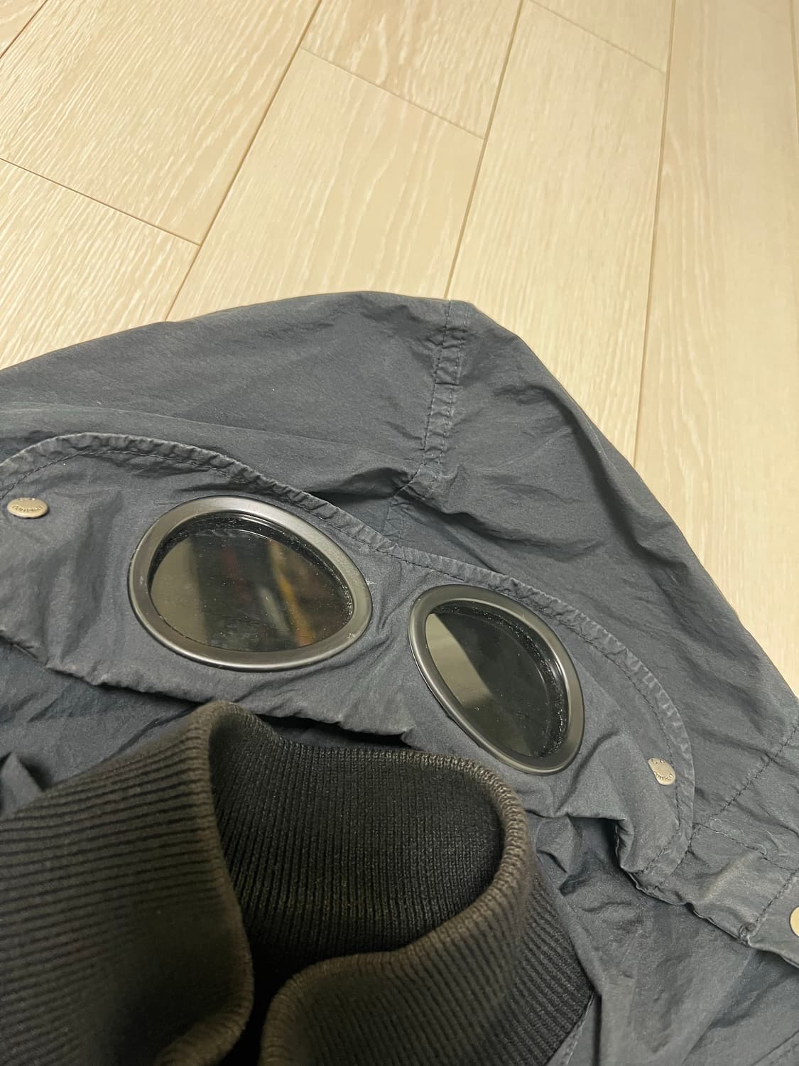 CP컴퍼니 고글 후드집업 니트 L 100 상품이미지3