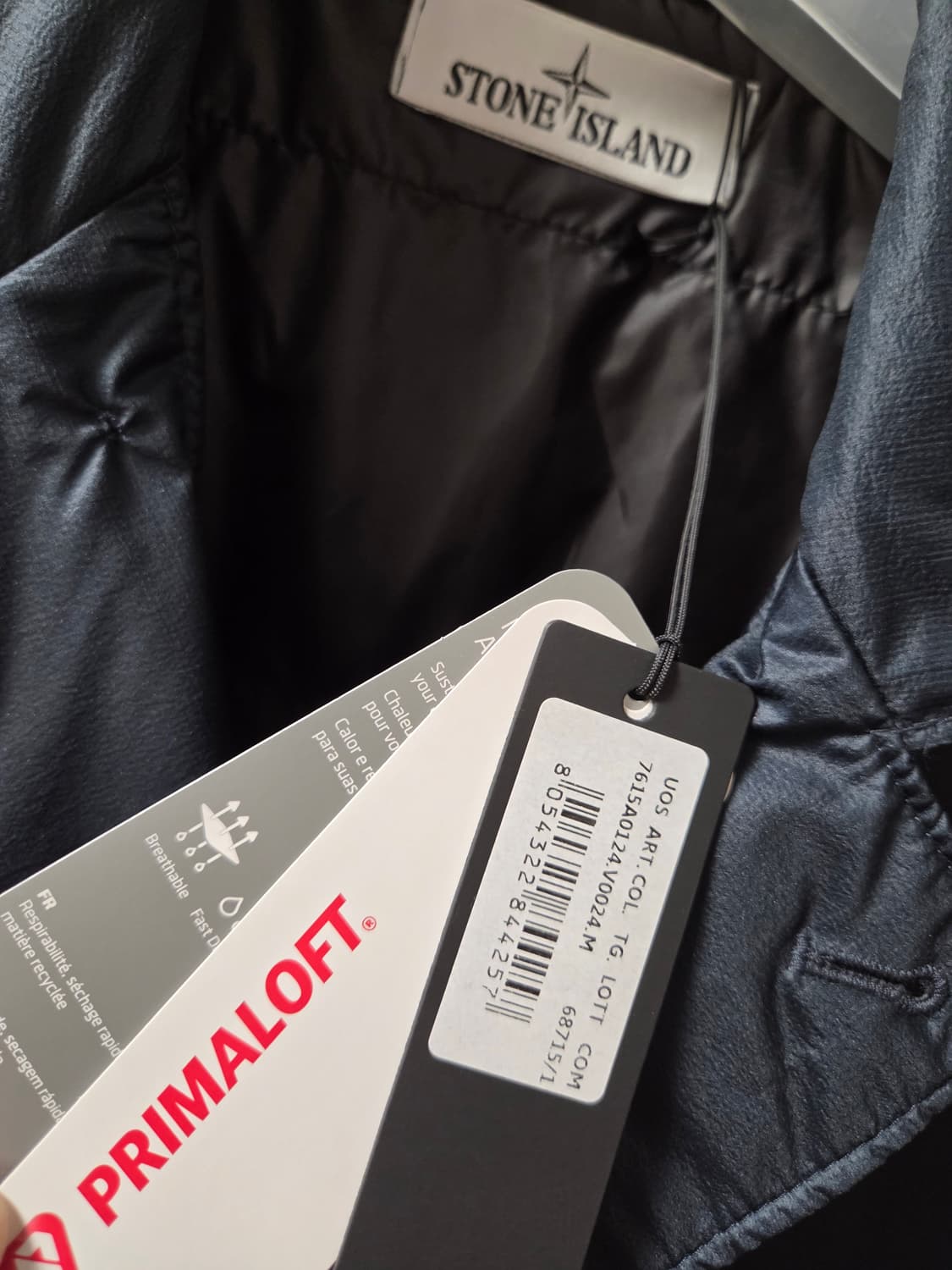 스톤아일랜드 프리마로프트 립스탑 블레이져 자켓  상품이미지9