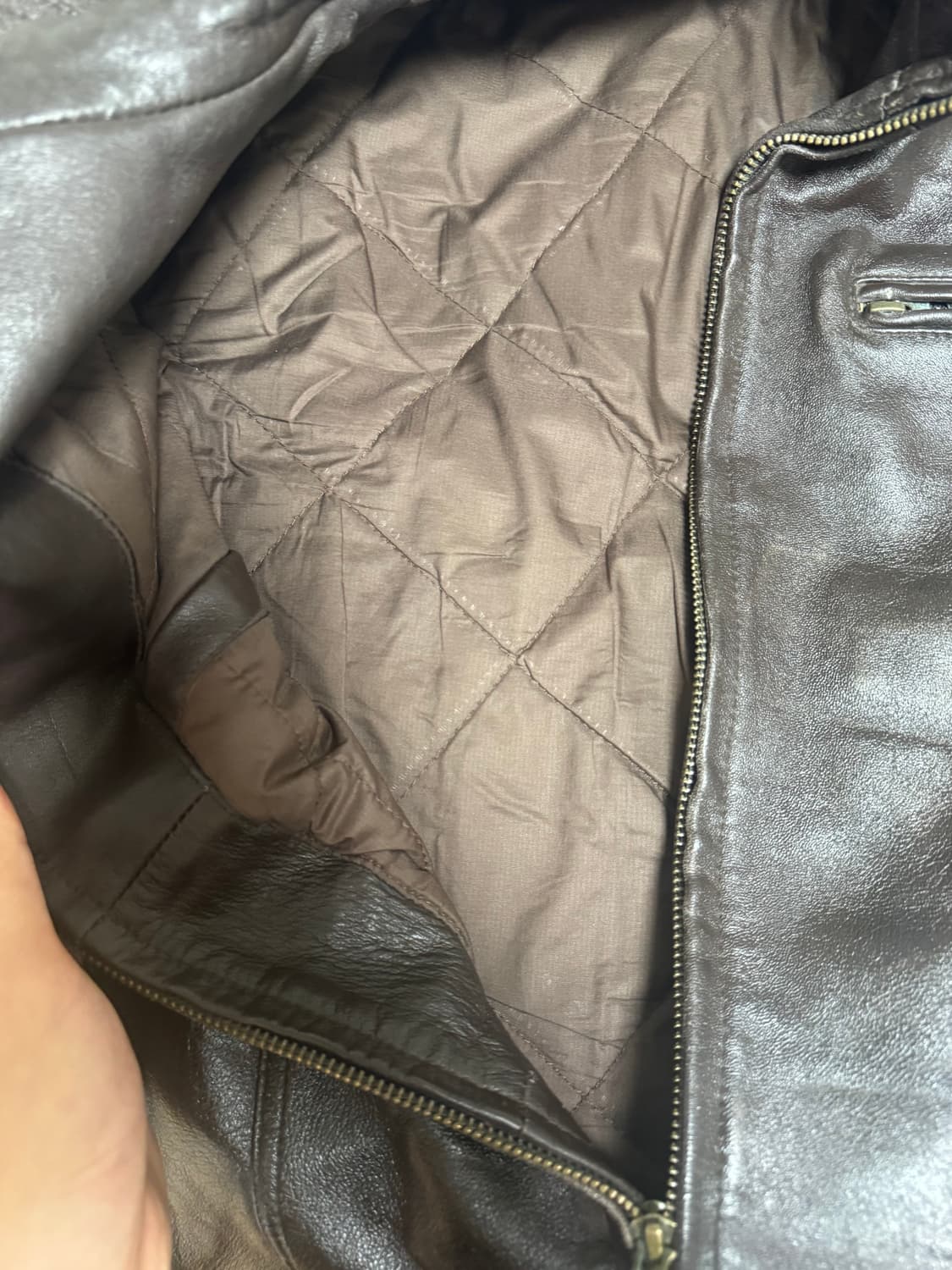 돌체앤가바나 레더 바이커자켓 상품이미지6