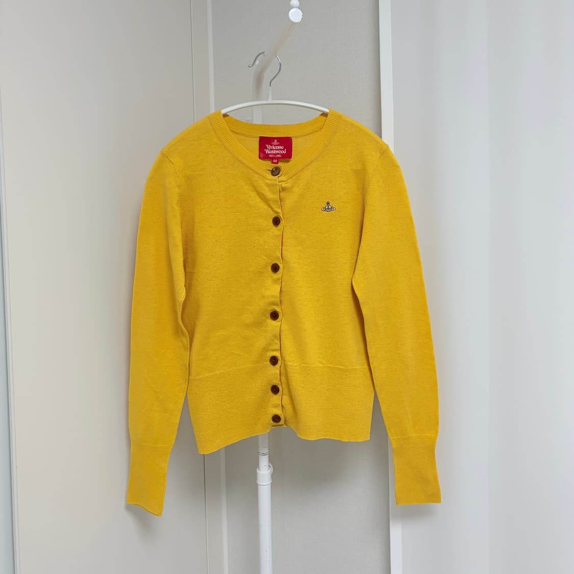 비비안웨스트우드 레드라벨 베이직 코튼 가디건 상품이미지2