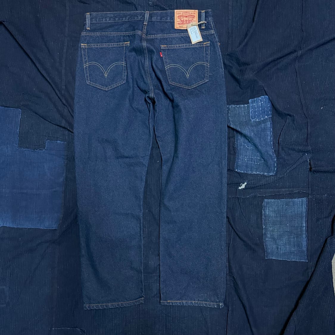 00‘s 리바이스 505 레귤러핏 데님 팬츠 36 상품이미지7