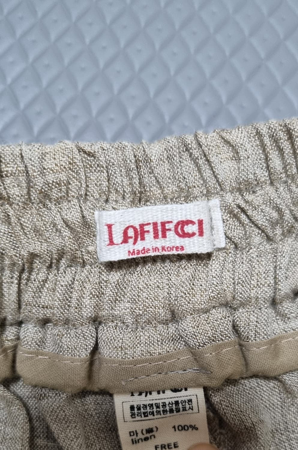 LAFIFCI 모시 마 당고바지 상품이미지5