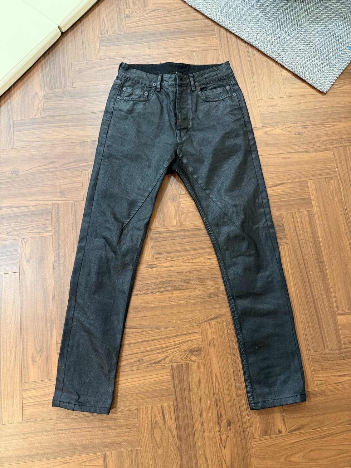 릭오웬스 코팅진 상품이미지1