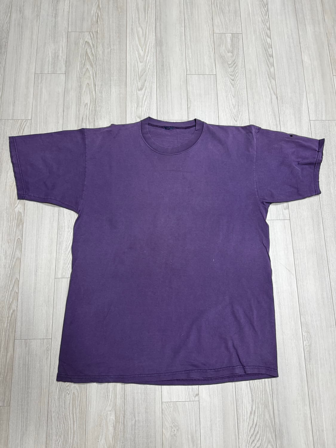 빈티지 썬 페이드 네이비 티셔츠 상품이미지1