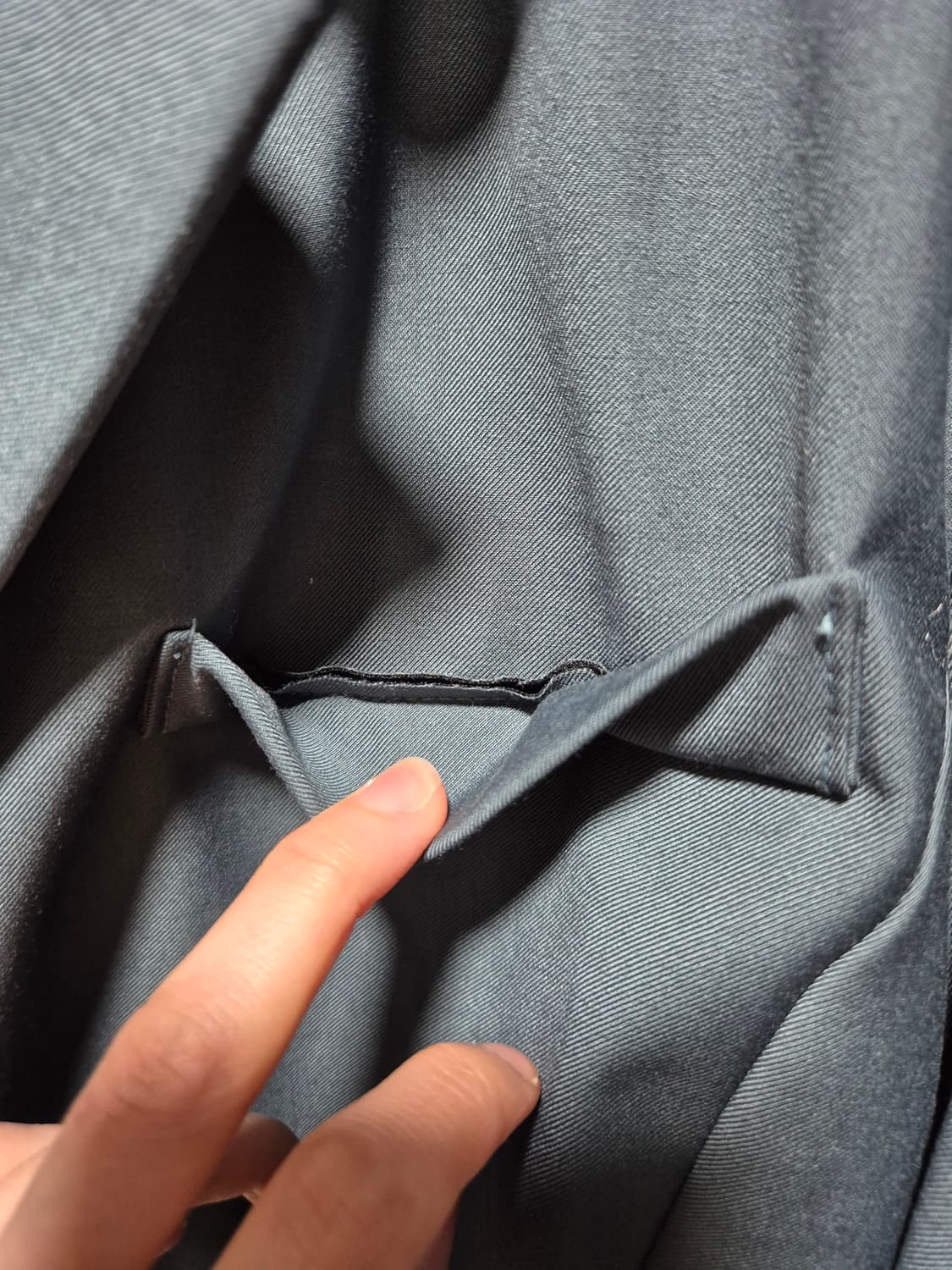 (타임세일)(새상품)스타일난다 크롭 자켓 청록카키 상품이미지3