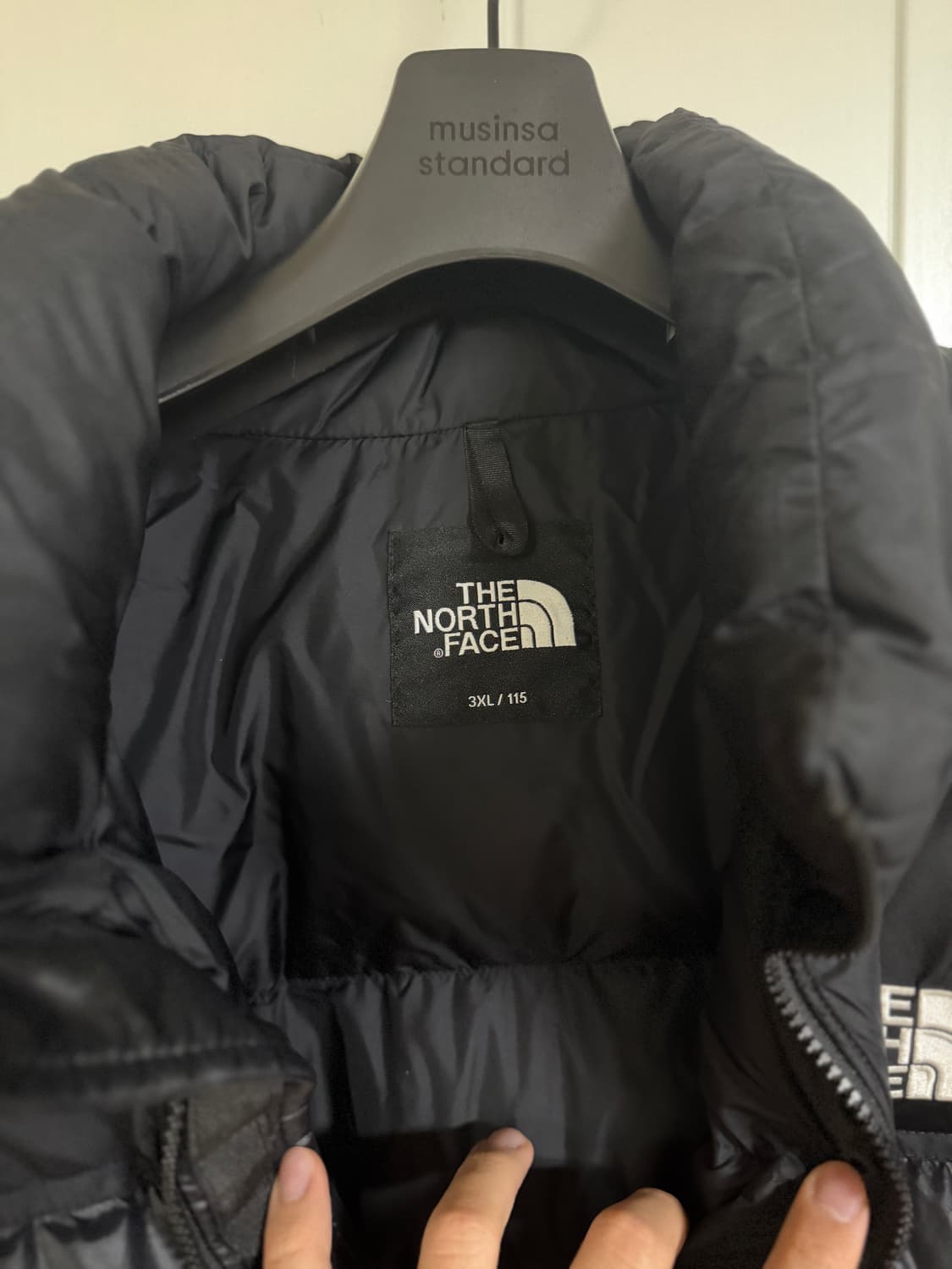 노스페이스 눕시 하이브리드 다운 볼 자켓 블랙 3XL 상품이미지2