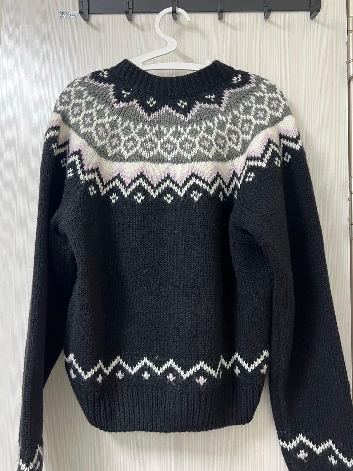 로라로라 노르딕패턴 니트 가디건 상품이미지3