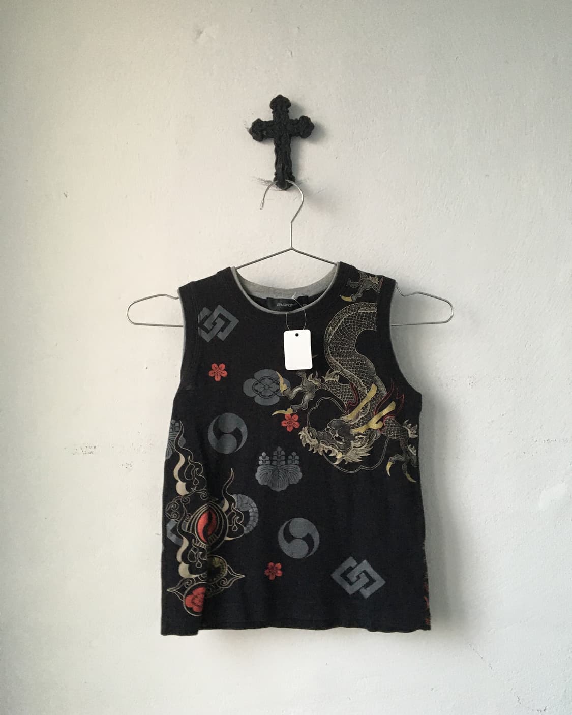 Oriental printing sleeveless 상품이미지1