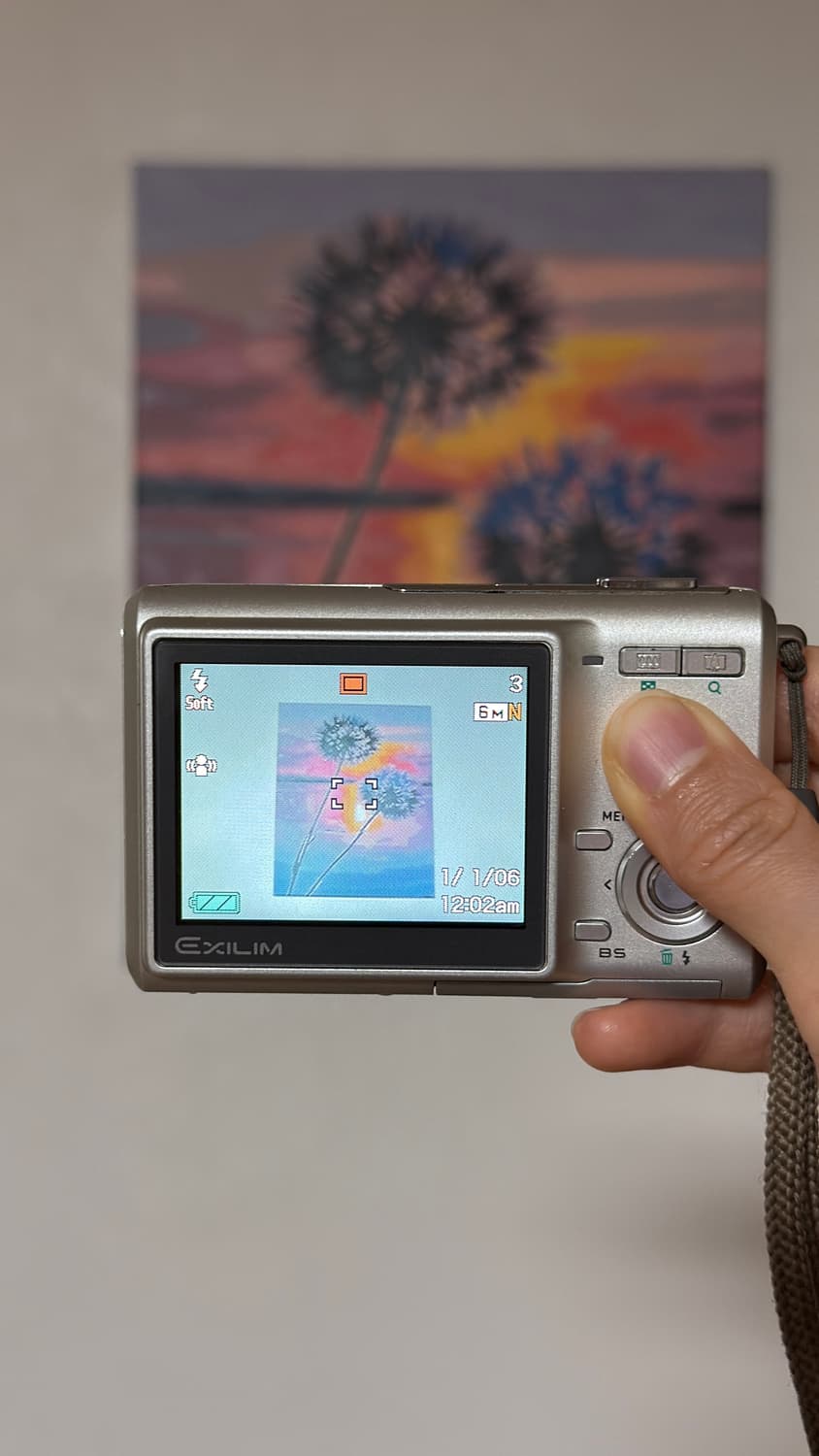 카시오 엑슬림 ex-z60실버 상품이미지7