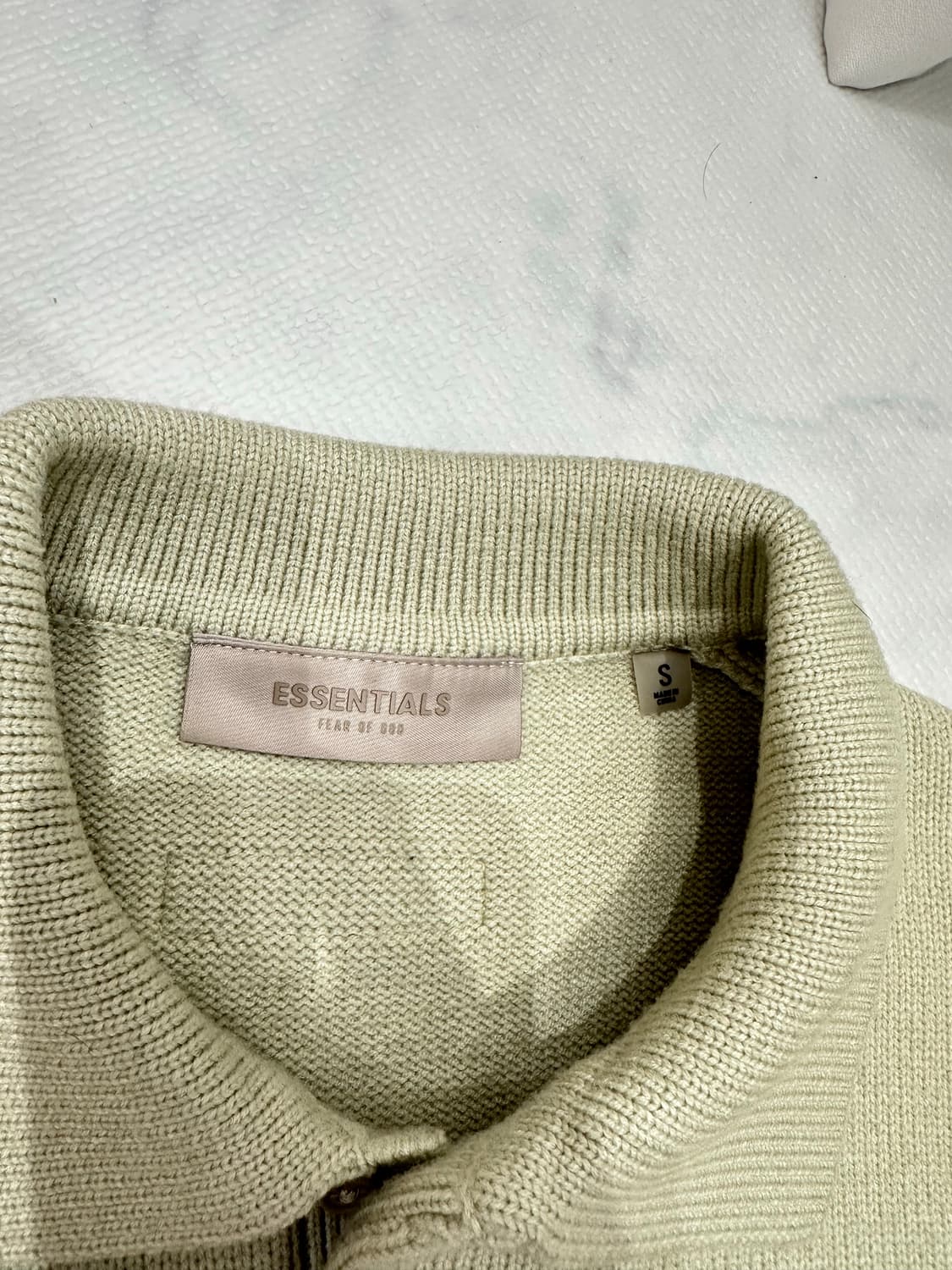 피오갓 에센셜 1977 카라 니트 상품이미지2