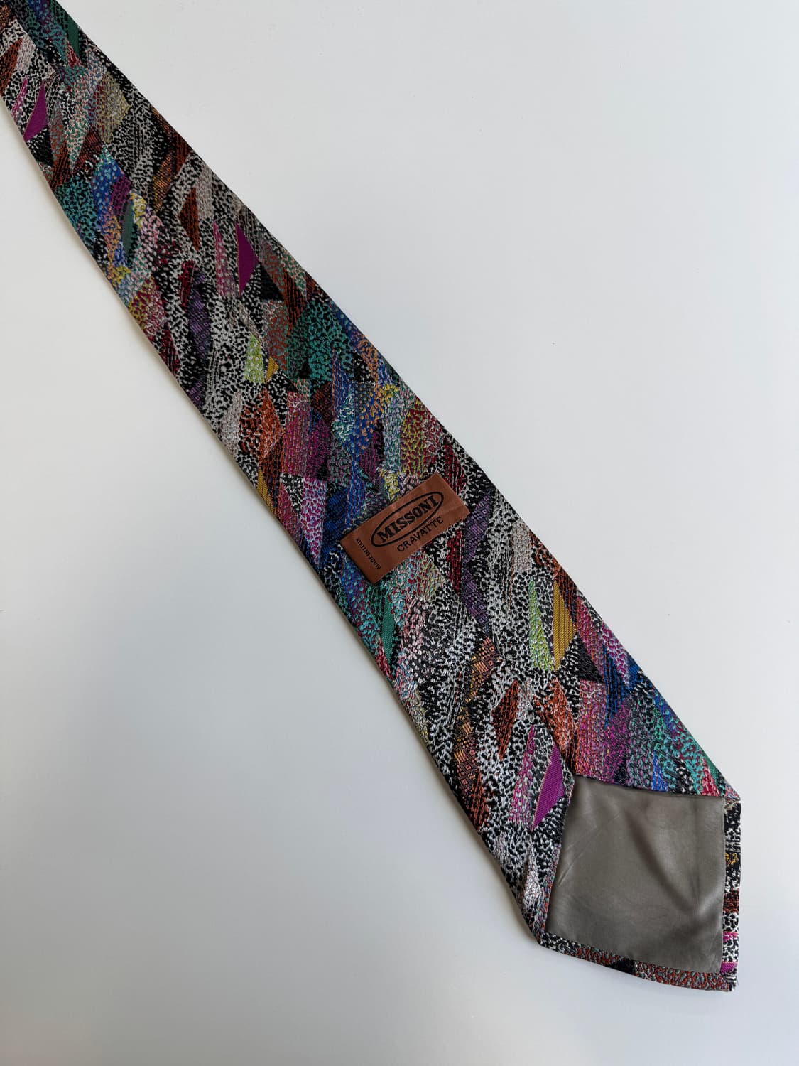 미쏘니 (Missoni) 실크 넥타이 10cm 상품이미지3