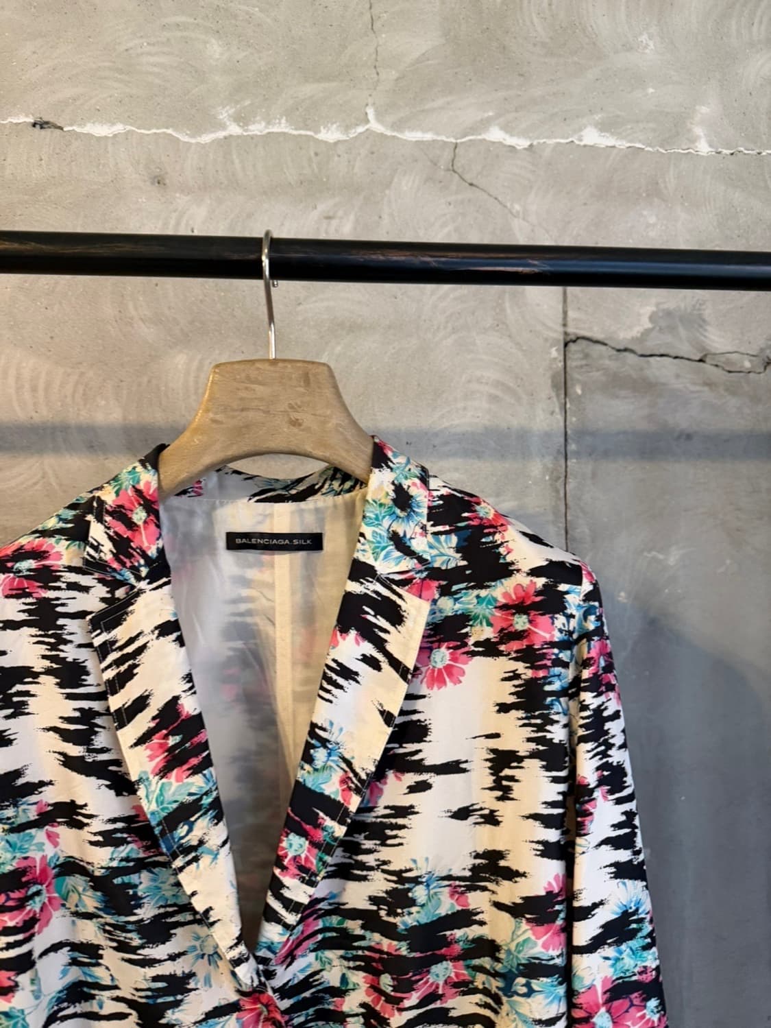 발렌시아가 실크 테일러드 블레이저 55 상품이미지2