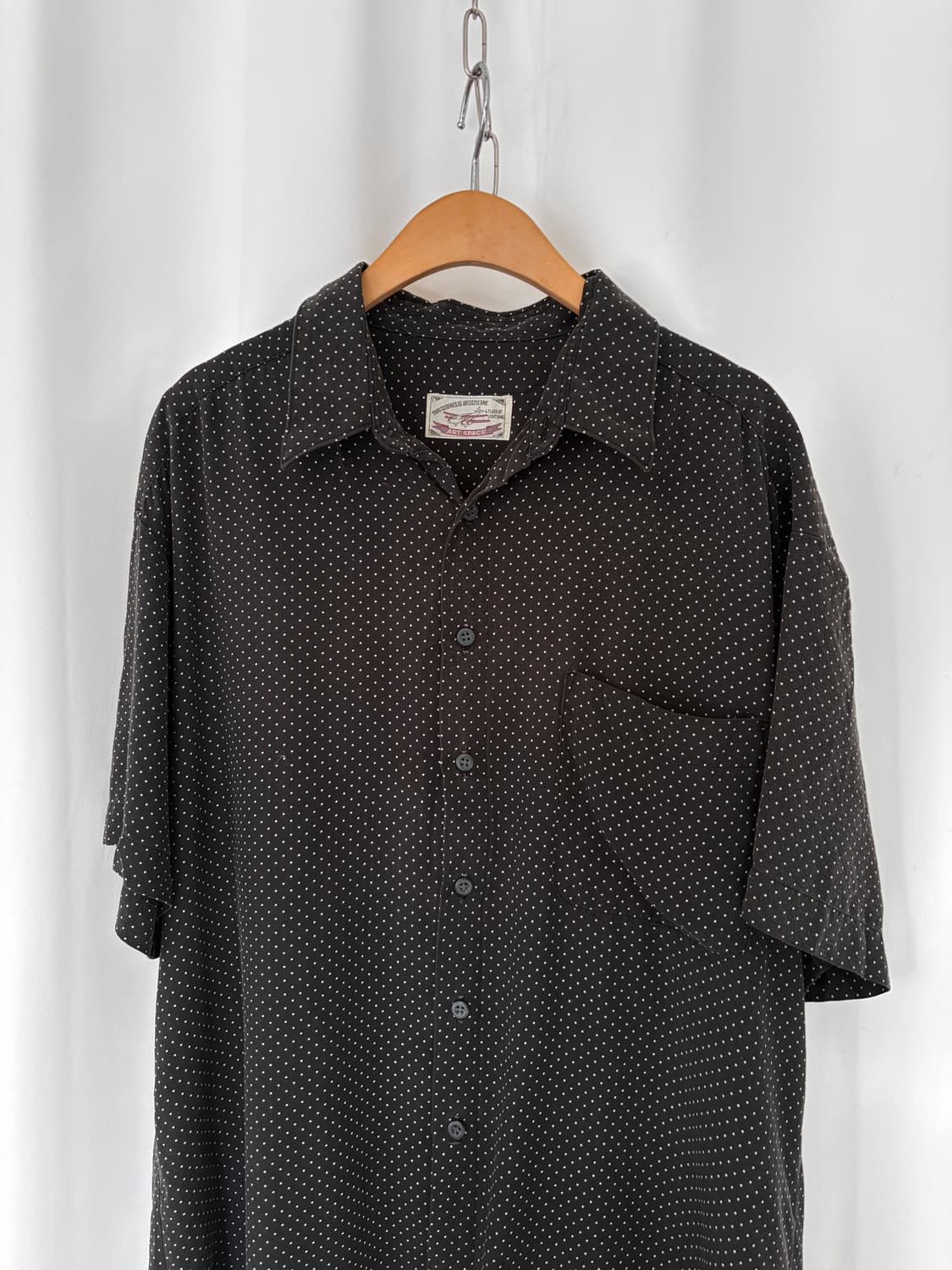 ART SPACE dot pattern short sleeve shirt 상품이미지2