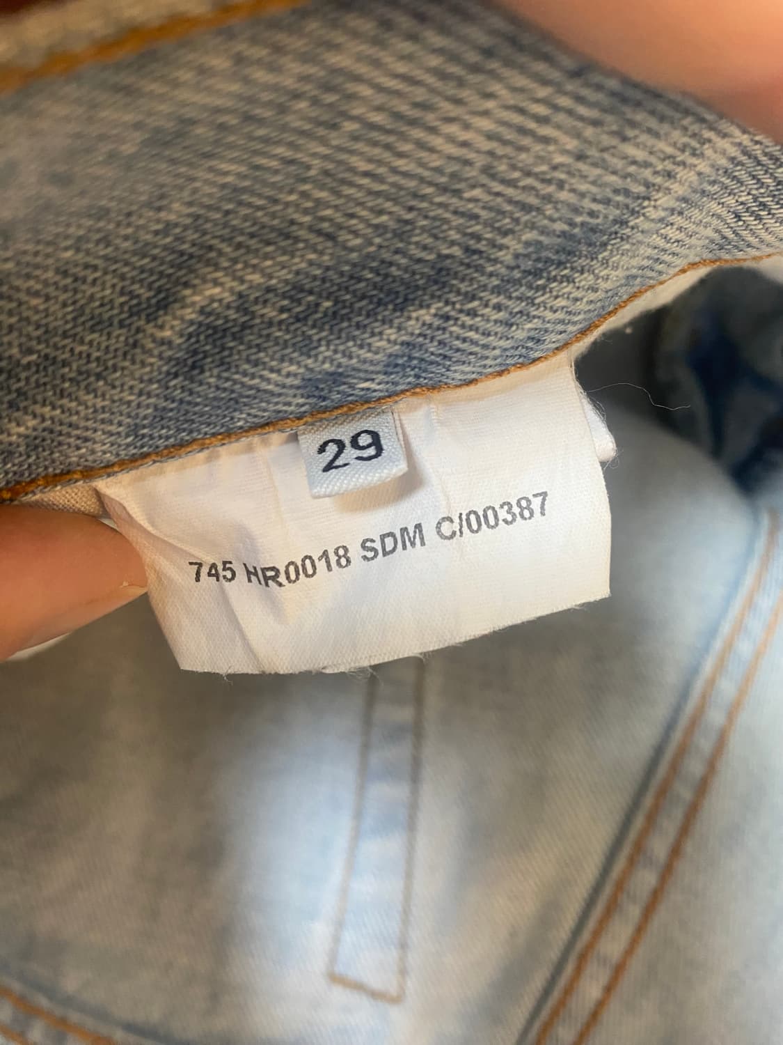 헬무트랭  Helmut Lang 데님 상품이미지4