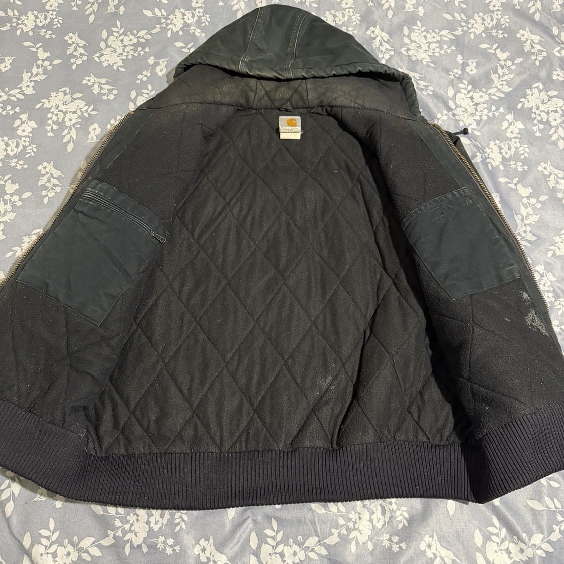 칼하트 J140 후드 자켓 블랙 상품이미지4