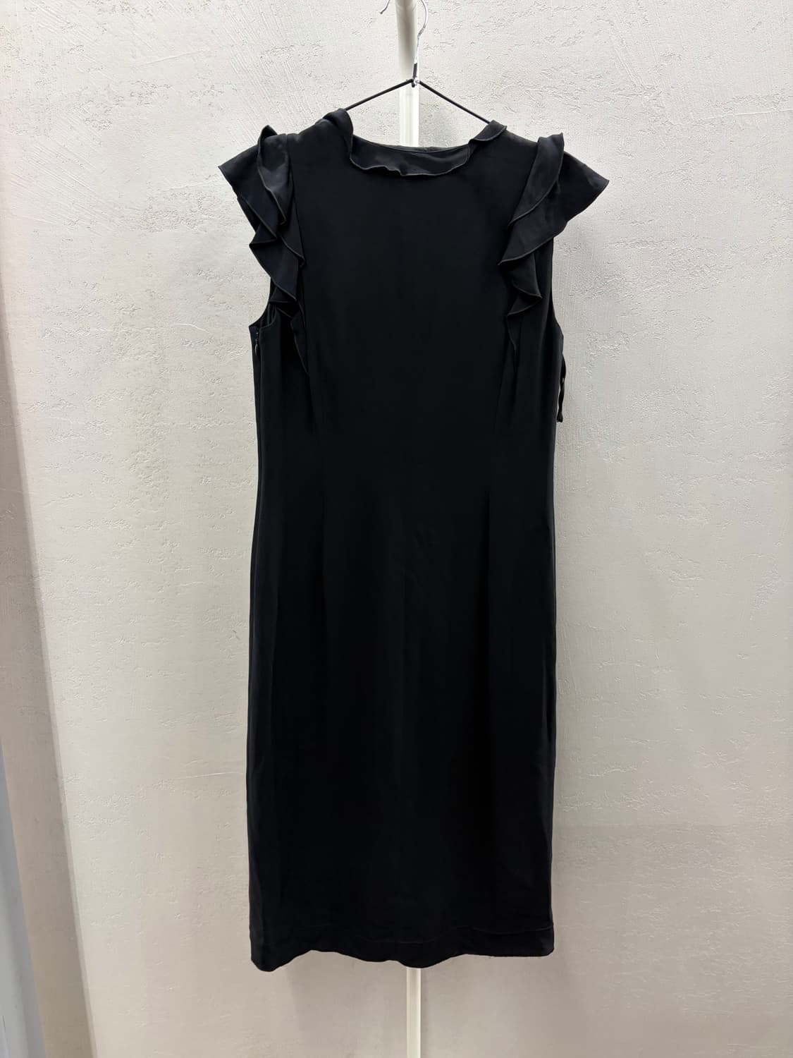 발렌티노 블랙 프릴 원피스 44 상품이미지7