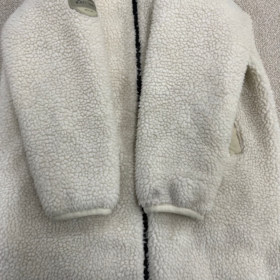 140 디스커버리 키즈 플리스 롱패딩 0220M 상품이미지5