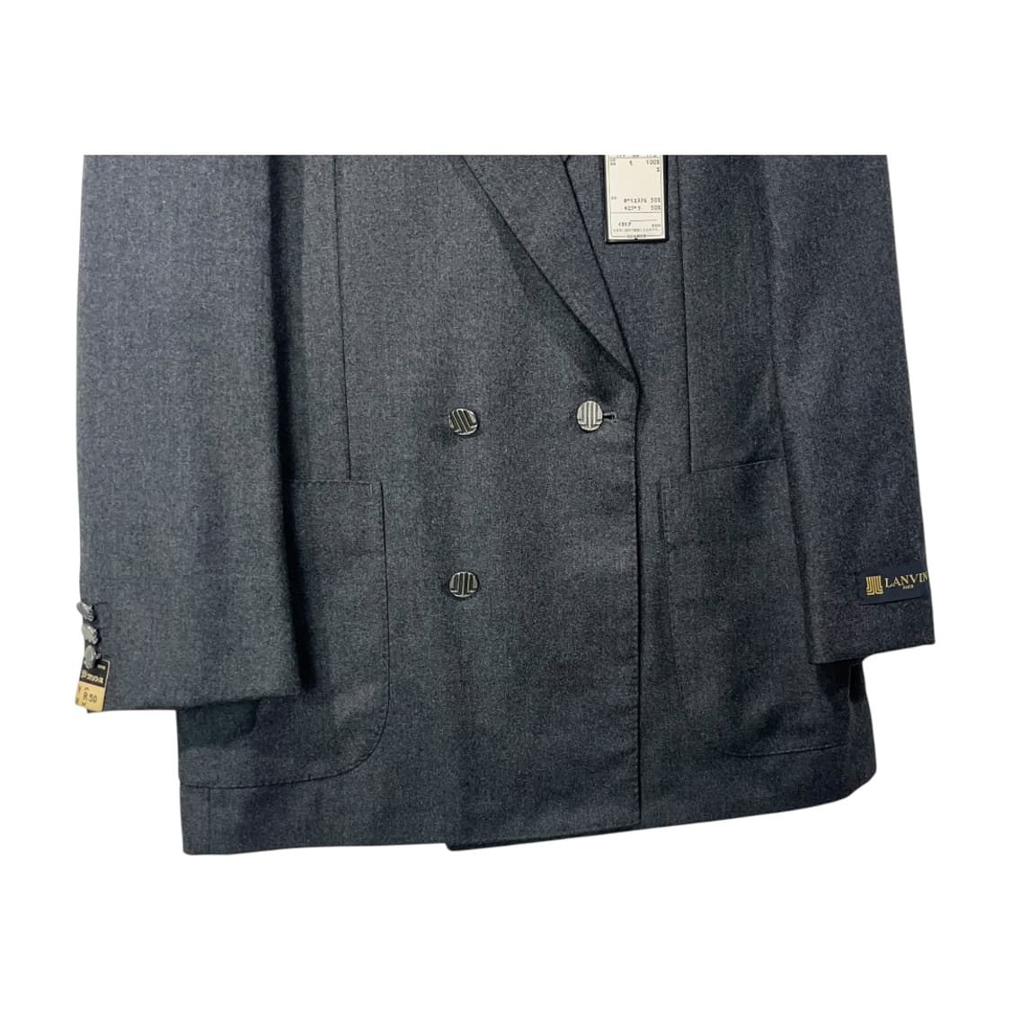 [LANVIN] 랑방 울혼방 더블브레스트 클래식 수트자켓 상품이미지4