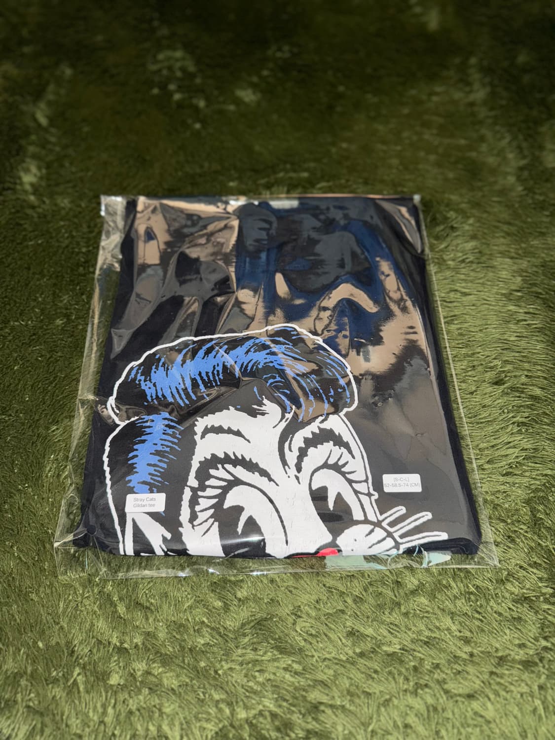 Stray Cats 스트레이 캣츠 튜블러 오리지널 그래픽 티셔츠 블랙 상품이미지10