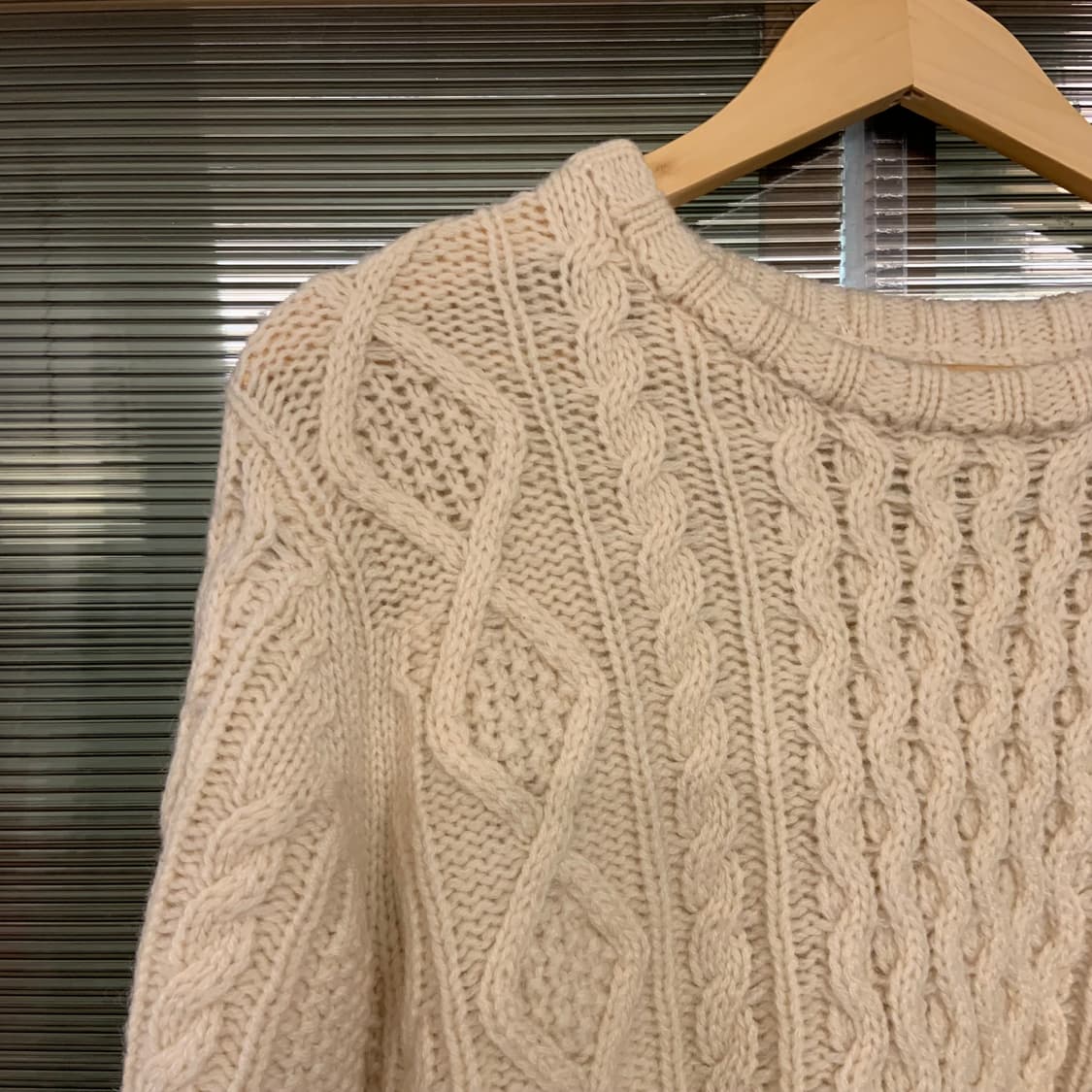 필그림 케이블니트 상품이미지2