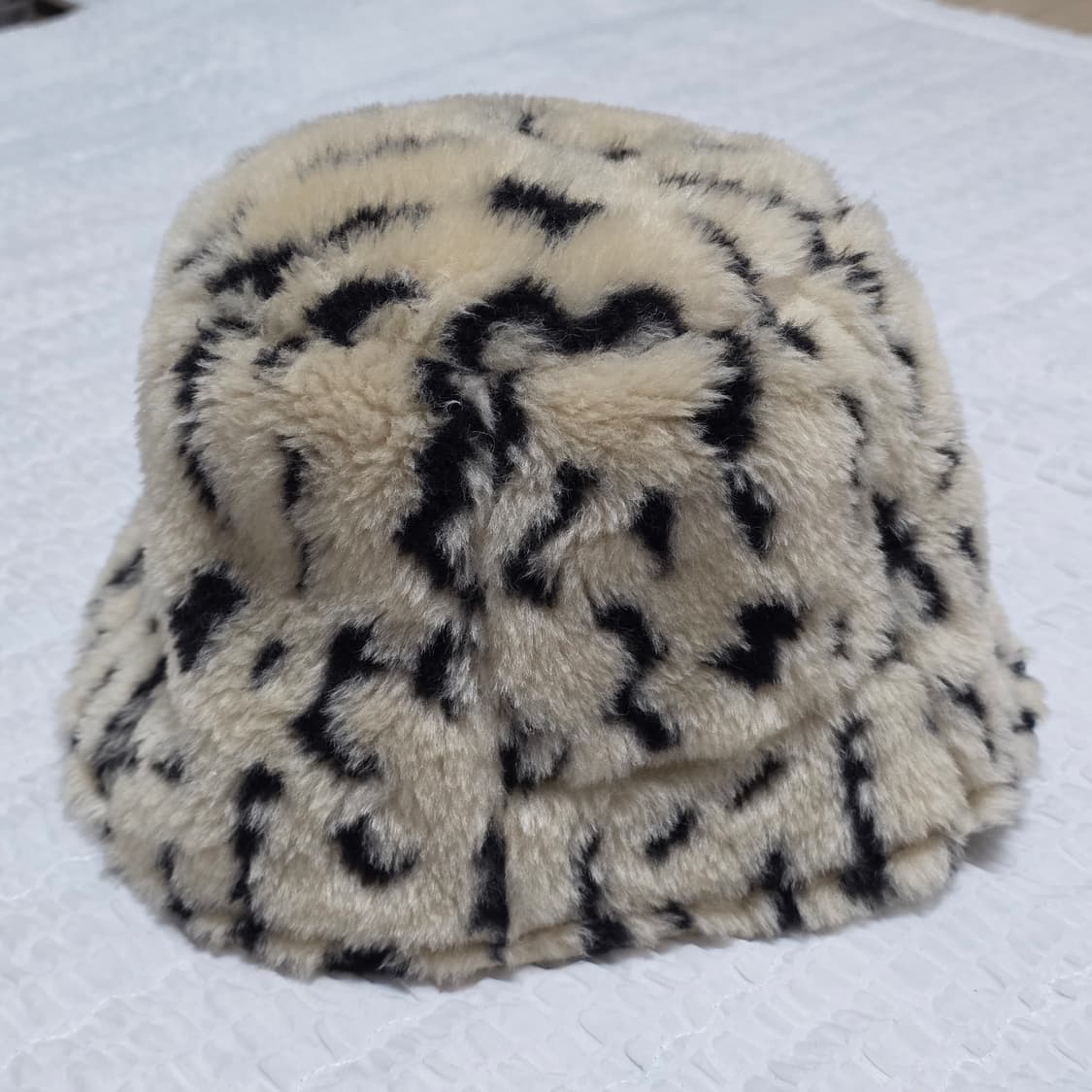 호피레오파드st 대대장 겨울 퍼 버킷햇 상품이미지2