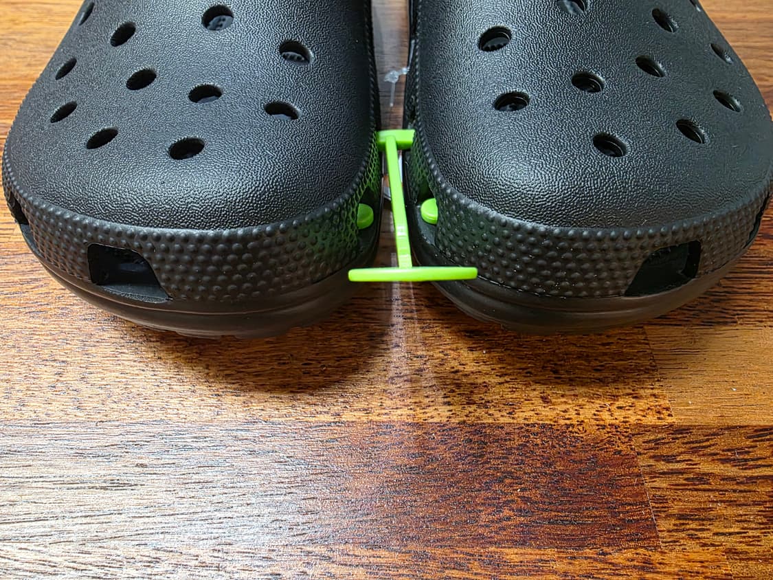 정품)크록스 클래식 클로그 10001-001  M8/W10 (265사이즈 상품이미지2