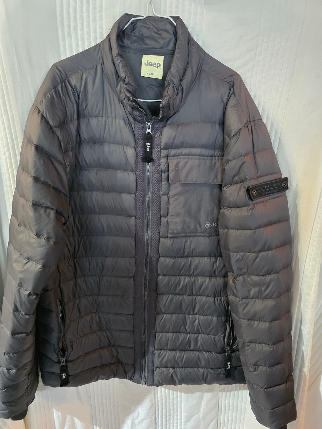 Jeep 지프 남성 오리털 경량패딩 상품이미지2